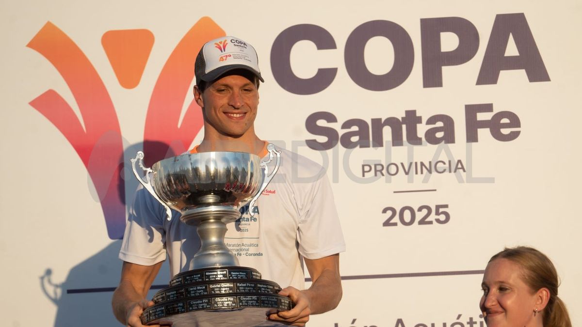 Alessio Occhipinti es el ganador de la edición N° 47 de la Maratón Santa Fe-Coronda.