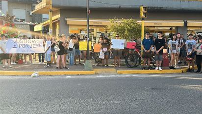 Santo Tomé: realizaron una manifestación para pedir justicia por Jeremías Monzón