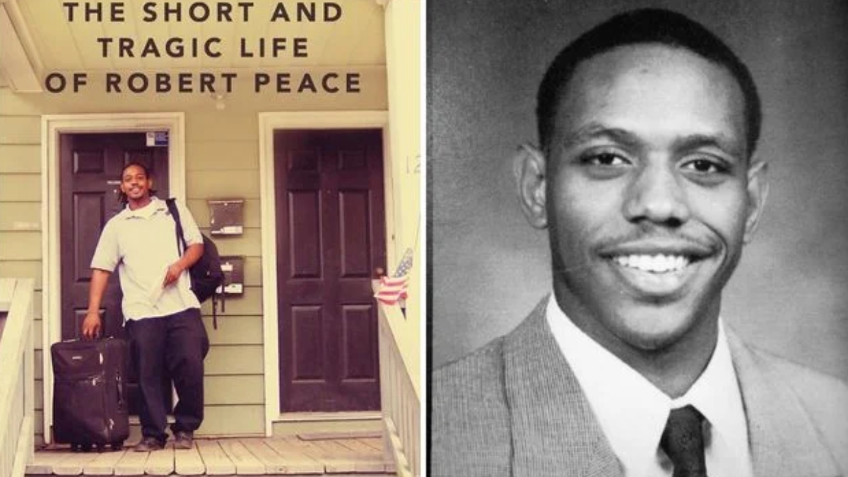 Robert DeShaun Peace (1980-2011) fue un académico destacado de Yale, graduado con honores en biofísica molecular y bioquímica. Su vida, marcada por el contraste entre su éxito académico y su trágica muerte a los 30 años, es narrada en la biografía "La corta y trágica vida de Robert Peace", escrita por su compañero de cuarto, Jeff Hobbs. Robert DeShaun Peace (1980-2011) fue un académico destacado de Yale, graduado con honores en biofísica molecular y bioquímica. Su vida, marcada por el contraste entre su éxito académico y su trágica muerte a los 30 años, es narrada en la biografía "La corta y trágica vida de Robert Peace", escrita por su compañero de cuarto, Jeff Hobbs.