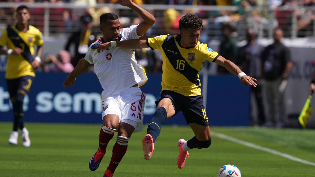 Venezuela se lo dio vuelta a Ecuador en el primer partido del grupo B de la Copa América.