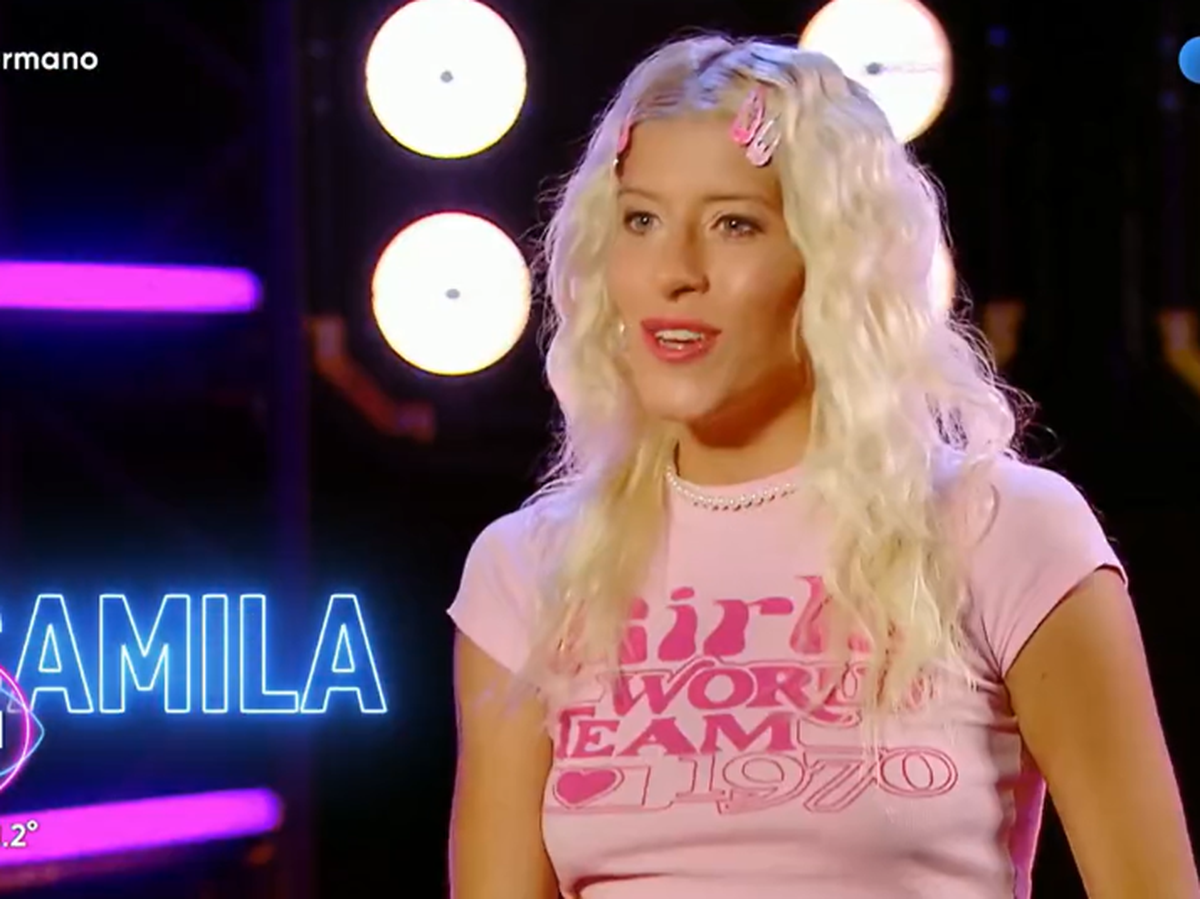 “Yo vengo a revolucionar la casa de Gran Hermano”, confesó Camila en el arranque del video de presentación.