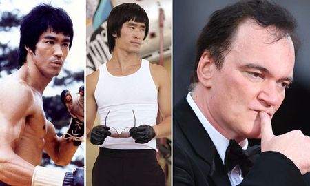 “Sr. Tarantino, no tiene por qué agradarle Bruce Lee. Realmente no me importa si le gusta o no. Hizo tu película y ahora, claramente, está promocionando un libro. “Sr. Tarantino, no tiene por qué agradarle Bruce Lee. Realmente no me importa si le gusta o no. Hizo tu película y ahora, claramente, está promocionando un libro.