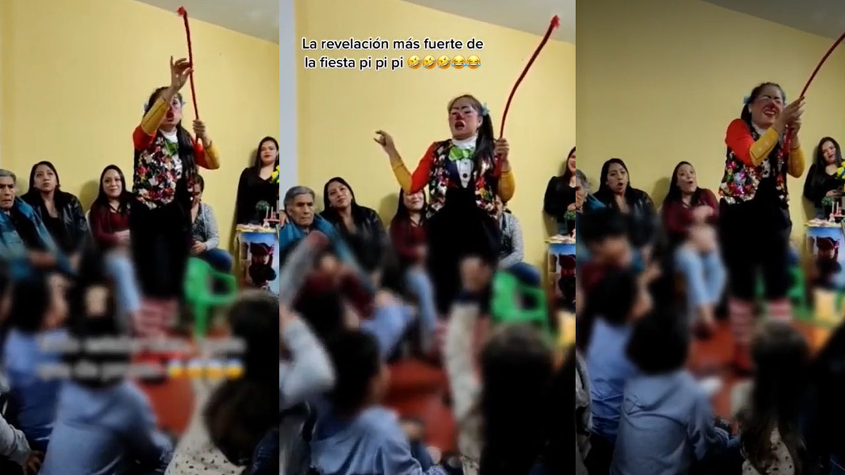 Niño reveló la infidelidad de su papá en plena fiesta infantil y el video fue viral