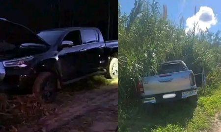Personas no identificadas abandonaron tres camionetas en la Ruta Provincial 1 de Santa Fe. Imagen ilustrativa. Personas no identificadas abandonaron tres camionetas en la Ruta Provincial 1 de Santa Fe. Imagen ilustrativa.
