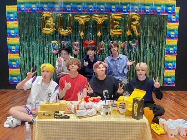 "Butter" de BTS fue número uno en Argentina.