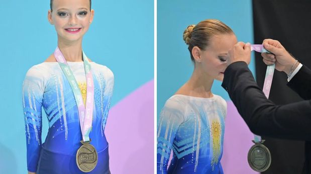 María Pia Camuglia Yost, la santafesina de 10 años que se consagró campeona.