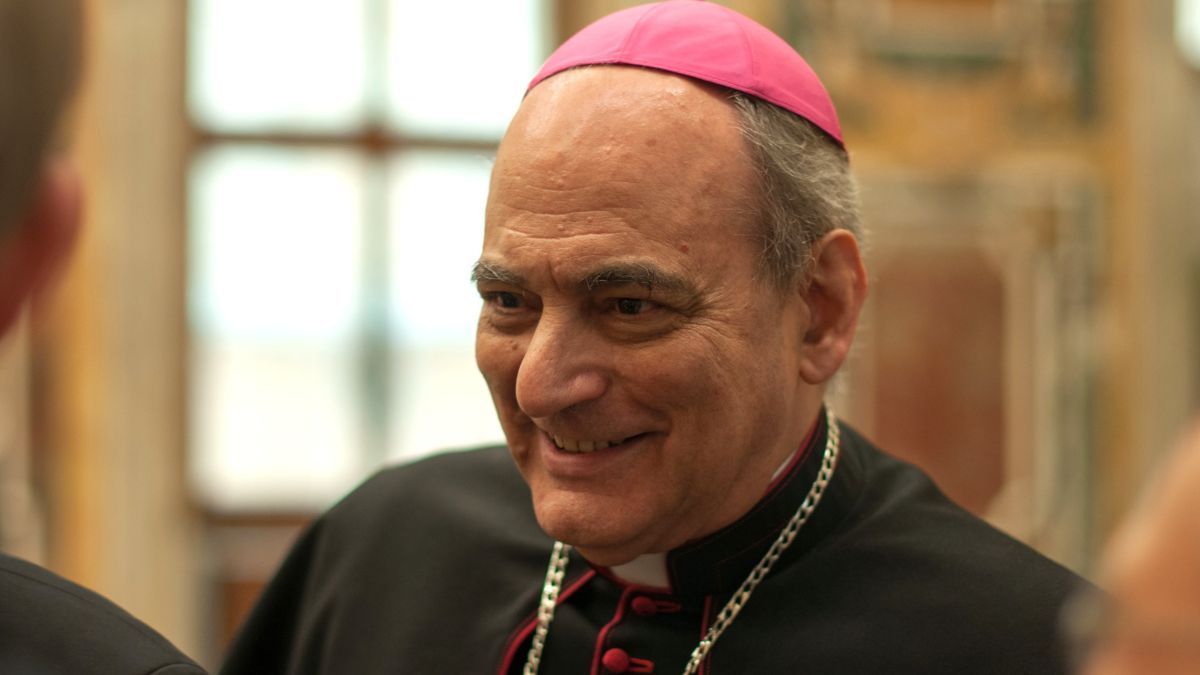 Monseñor Marcelo Sánchez Sorondo, tío de Cecilia María de la Santa Faz. Monseñor Marcelo Sánchez Sorondo, tío de Cecilia María de la Santa Faz.