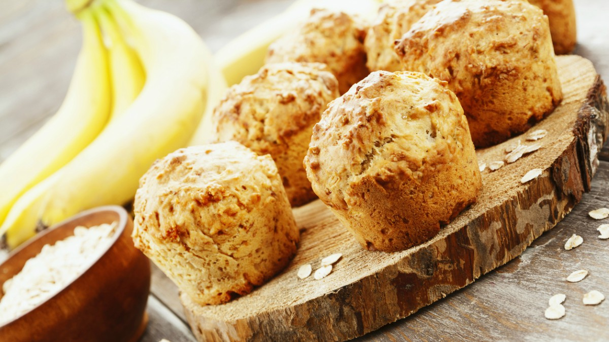 Los muffins de avena y banana son ricos, saludables y se puede hacer con ingredientes que tenés en tu casa. Los muffins de avena y banana son ricos, saludables y se puede hacer con ingredientes que tenés en tu casa.