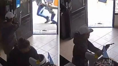 Violento robo en una panadería de Mar del Plata: el ladrón apuntó con un arma a un nene y amenazó a la empleada