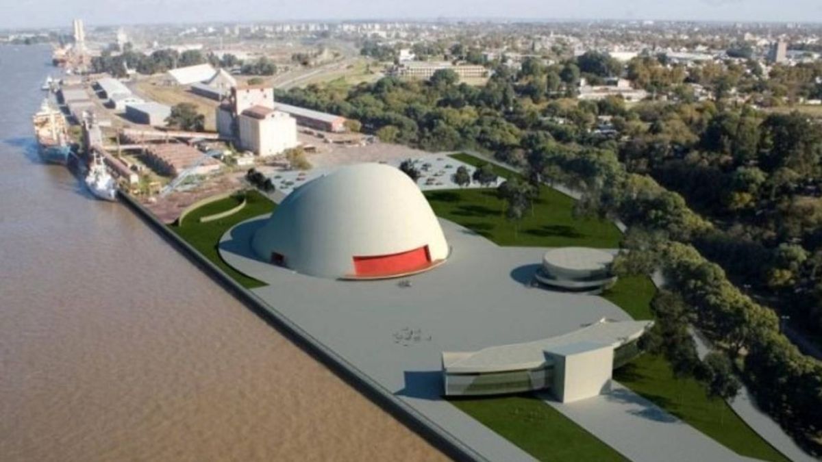 El proyecto del Puerto de la Música fue diseñado en 2008 por el arquitecto brasileño Oscar Niemeyer