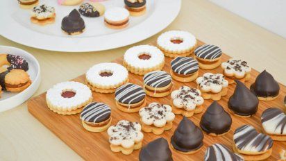 Masitas secas decoradas, una receta riquísima para la merienda