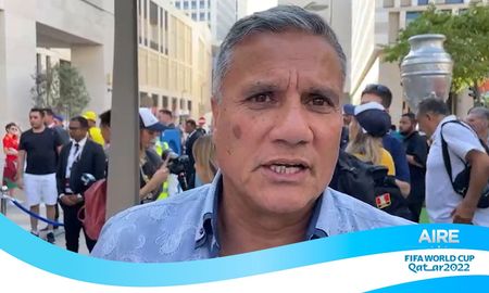 Héctor Enrique, ex jugador de fútbol argentino, en Qatar. Héctor Enrique, ex jugador de fútbol argentino, en Qatar.