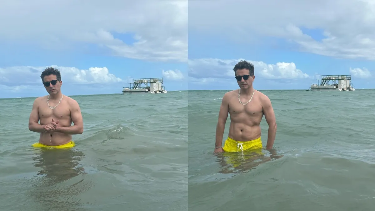 Ángel de Brito desde las playas de Brasil. Ángel de Brito desde las playas de Brasil.