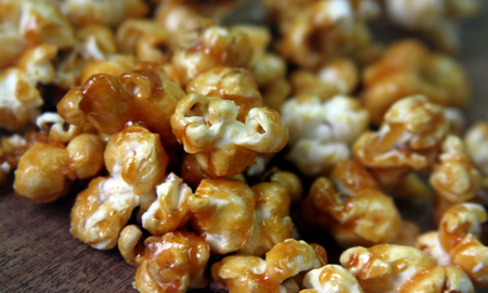 Receta de pochoclos dulces. Receta de pochoclos dulces.