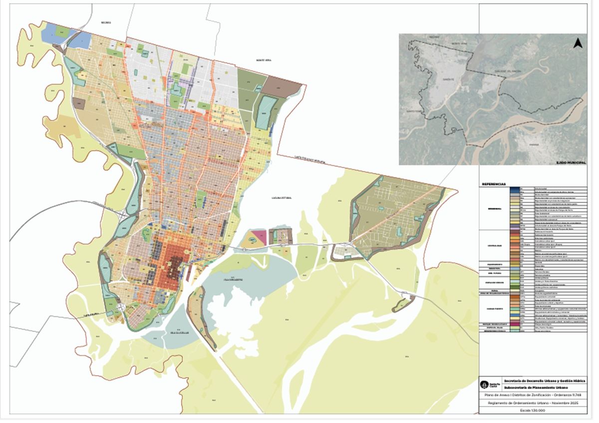 Los reservorios delimitados son los que en el mapa aparecen pintados de color verde. 
