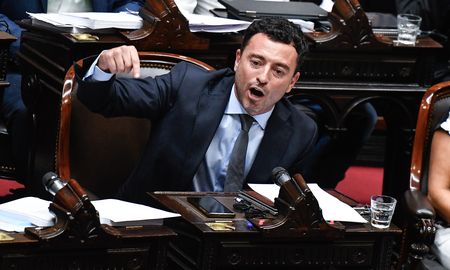El jefe de bloque de la Unión Cívica Radical en la Cámara de Diputados, Rodrigo de Loredo. El jefe de bloque de la Unión Cívica Radical en la Cámara de Diputados, Rodrigo de Loredo.