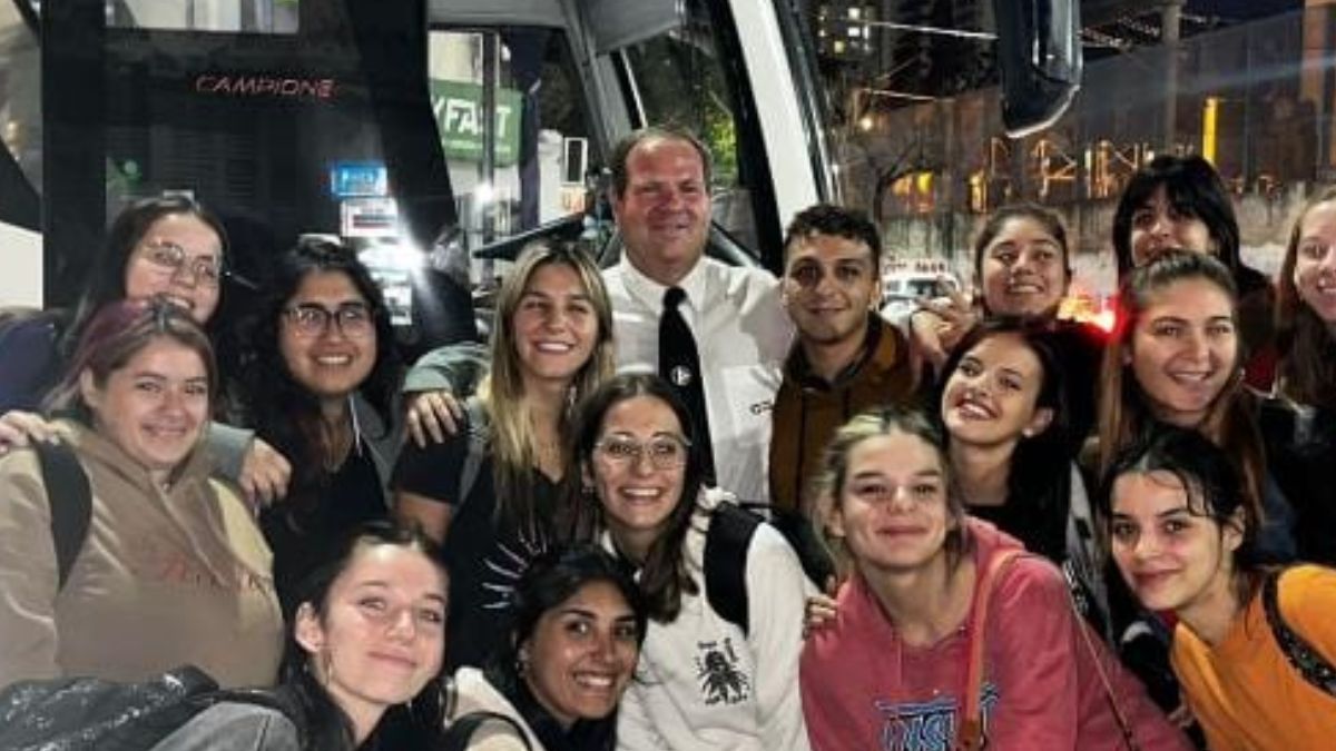 Darío convierte cada viaje en una experiencia de unión y contención para los jóvenes.