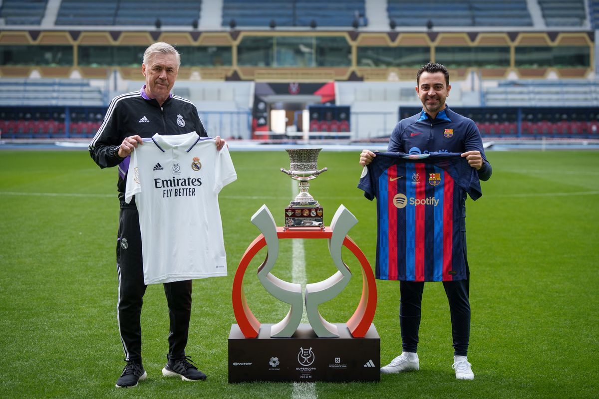 Real Madrid y Barcelona se enfrentan este domingo en la final de la Supercopa de España.