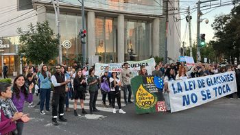 Santa Fe se sumó a la movilización nacional contra la modificación de la Ley de Glaciares
