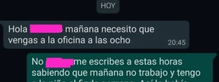 El WhatsApp que generó un escándalo en España.