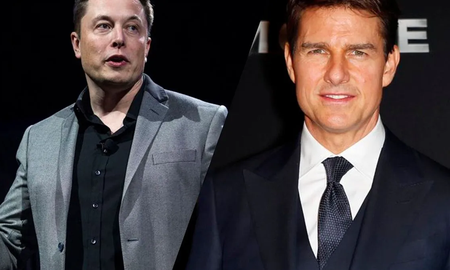 Tom Cruise y Elon Musk Tom Cruise y Elon Musk