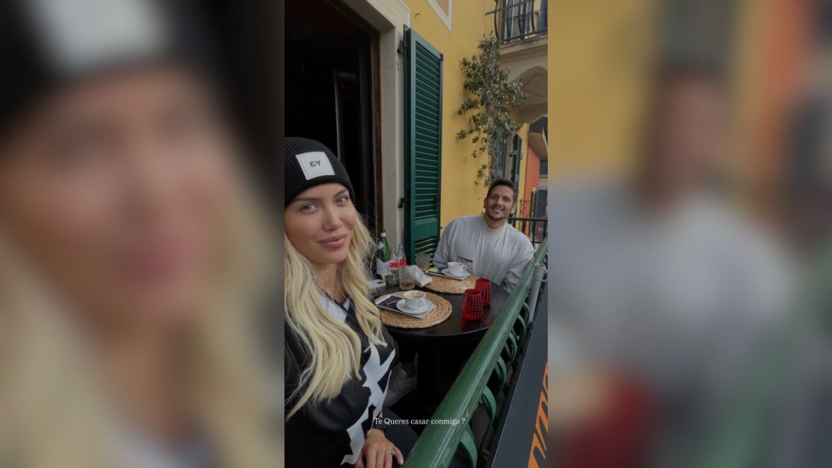 Wanda Nara mostr&oacute; el lujoso anillo de compromiso que le regal&oacute; Mart&iacute;n Migueles.