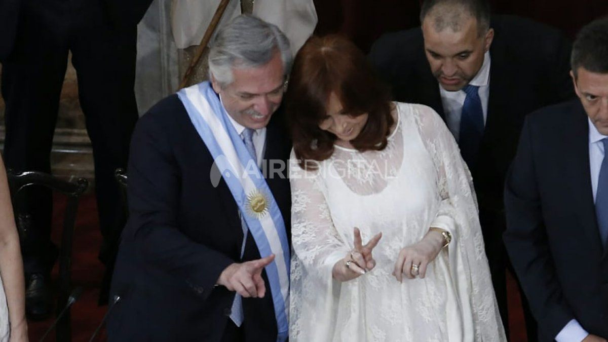 Las mejores fotos de la asunción de Alberto Fernández