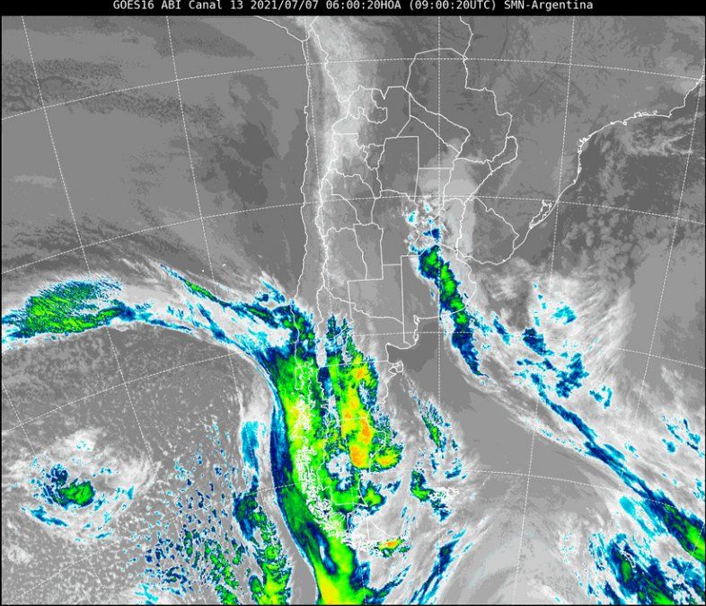 Imagen satelital.