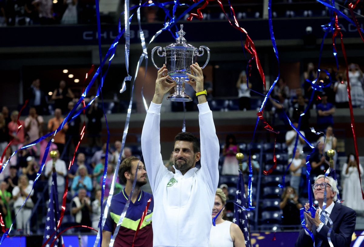 El serbio ganó por cuarta vez el US Open. El serbio ganó por cuarta vez el US Open.