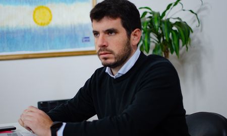 Leonel Chiarella, intendente de Venado Tuerto. Leonel Chiarella, intendente de Venado Tuerto.