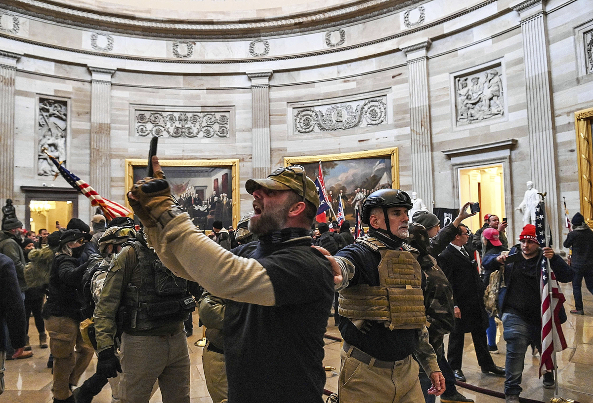 Todavía no está la posibilidad de presentar cargos penales contra Trump por el asalto al Capitolio.