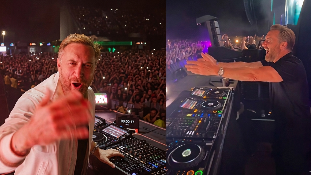 La increíble reacción de David Guetta en Coachella.