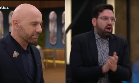 El tenso cruce de Germán Martitegui y Damián Betular en MasterChef: Es pastelero... El tenso cruce de Germán Martitegui y Damián Betular en MasterChef: Es pastelero...