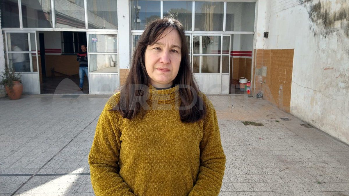 Virginia Balanda es la presidenta del Club Santa Rosa de la ciudad de Santa Fe.