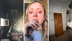 La joven cordobesa mostró en TikTok cómo un sahumerio encendido desató el incendio que destruyó por completo su casa. (Video @rosarabia15)