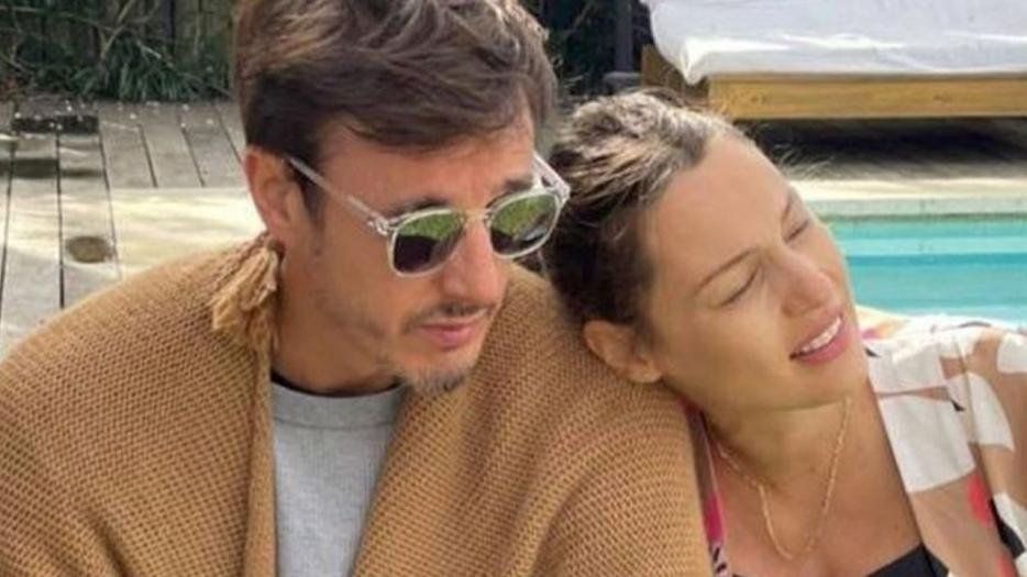 Roberto García Moritán y Pampita.