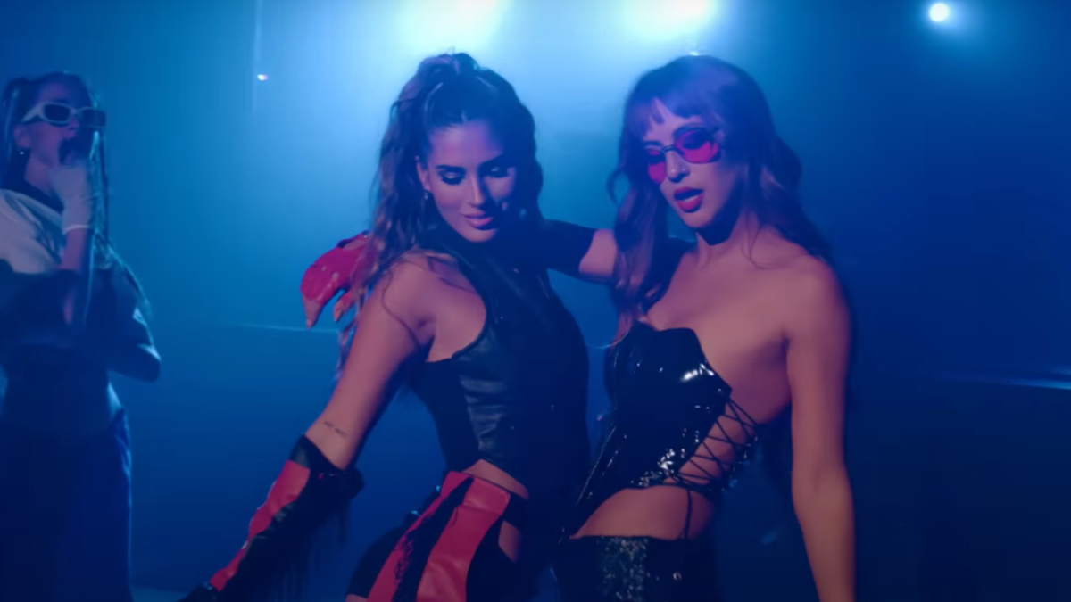 Julieta Poggio protagonizó el video musical de una reconocida cantante y la rompió: Dos reinas