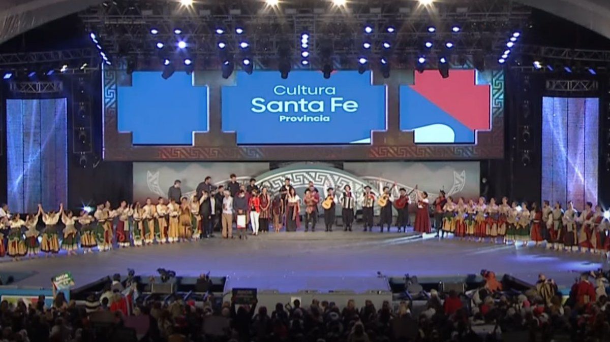 La delegación Santa Fe brilló en esta nueva edición del Cosquín.