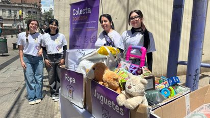 Estudiantes santafesinas de la UNL lanzaron una colecta solidaria para niños internados en el Hospital Iturraspe
