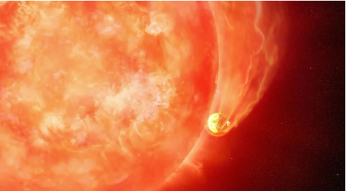 El astrónomo argentino Cristian Giupponne calculó cuándo será el momento en que el Sol, en su fase final, se trague a la Tierra y llegue el fin del mundo. El astrónomo argentino Cristian Giupponne calculó cuándo será el momento en que el Sol, en su fase final, se trague a la Tierra y llegue el fin del mundo.