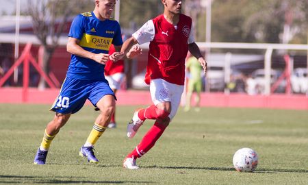 el club atletico independiente y boca juniors empataron en el clasico de reserva