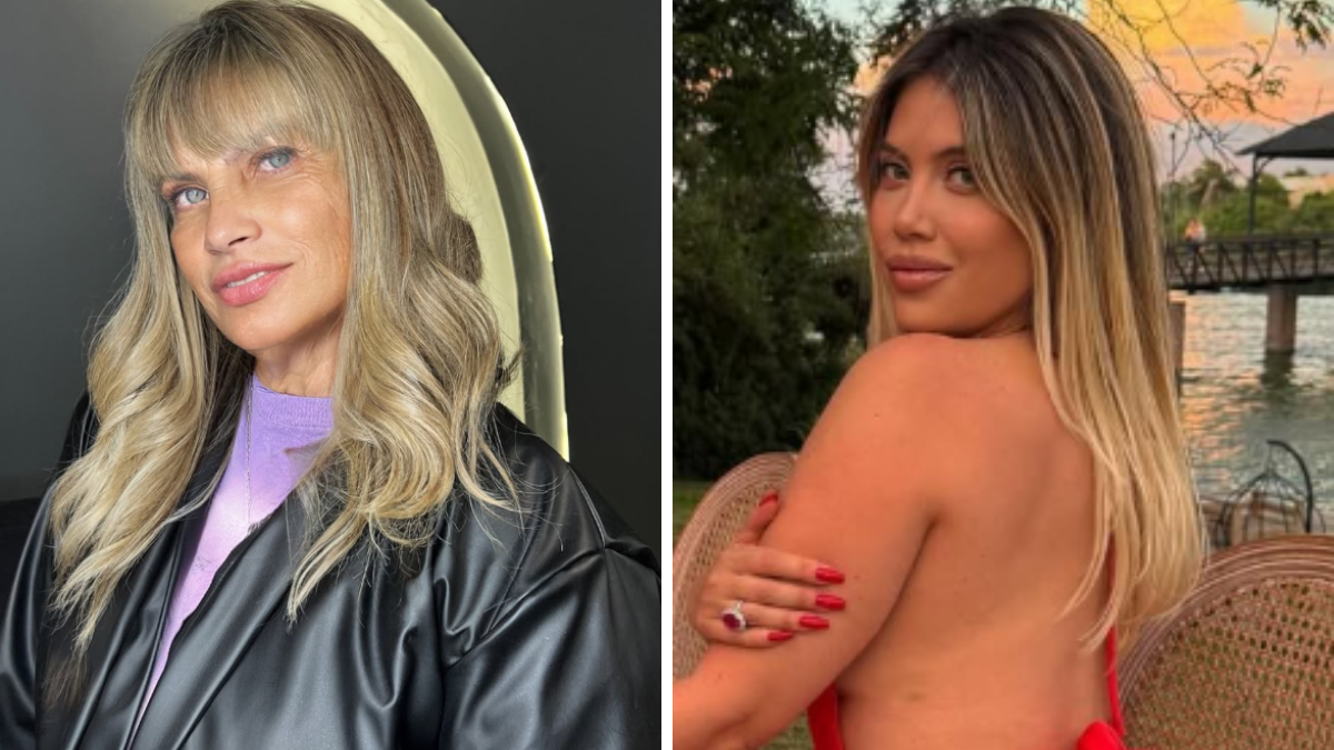 La mamá de L-Gante quedó igual a Wanda Nara. La mamá de L-Gante quedó igual a Wanda Nara.