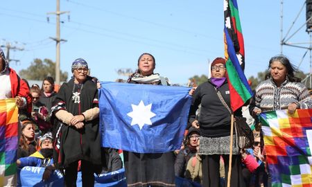 Una ceremonia indígena inauguró el Encuentro Plurinacional de Mujeres y Disidencias en San Luis. Una ceremonia indígena inauguró el Encuentro Plurinacional de Mujeres y Disidencias en San Luis.