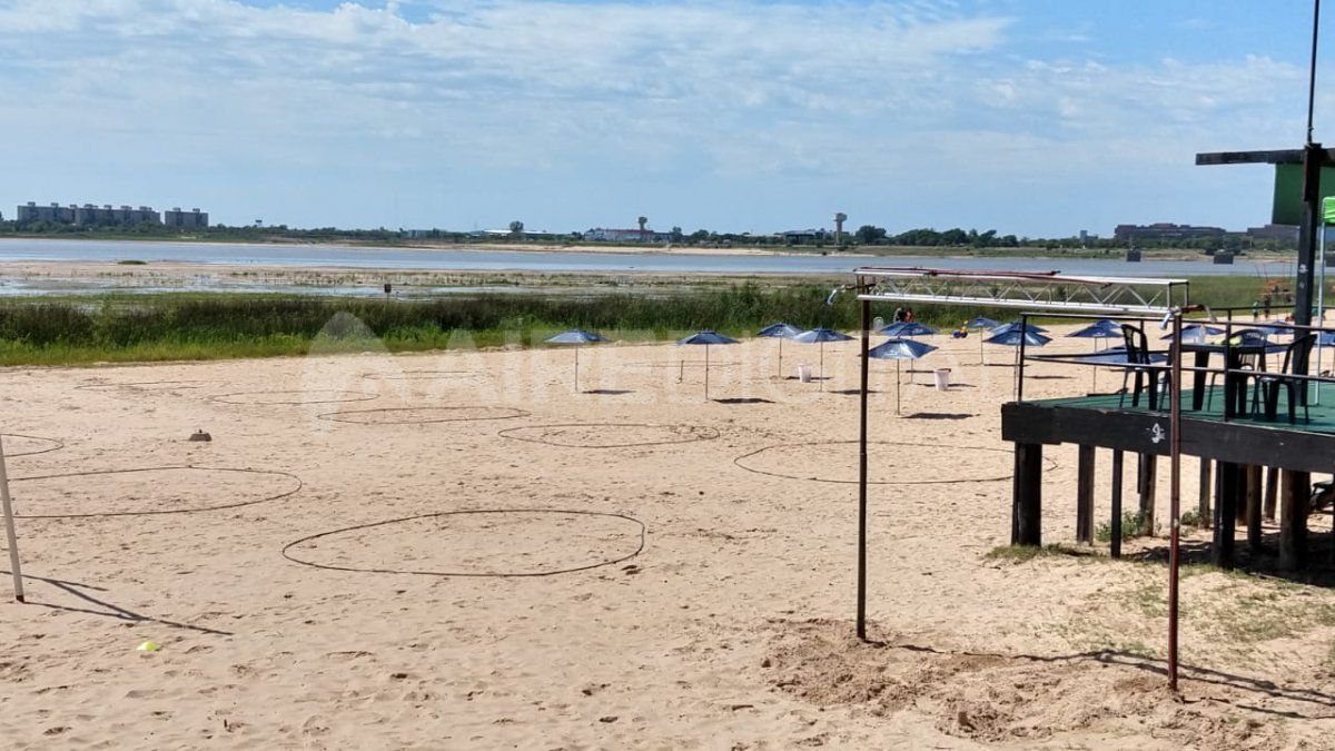 Las playas de la ciudad de Santa Fe quedaron habilitadas este 1° de diciembre como solariums.