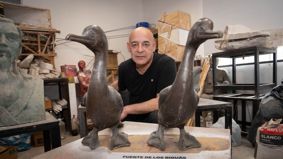 Las esculturas originales de Las esculturas originales de