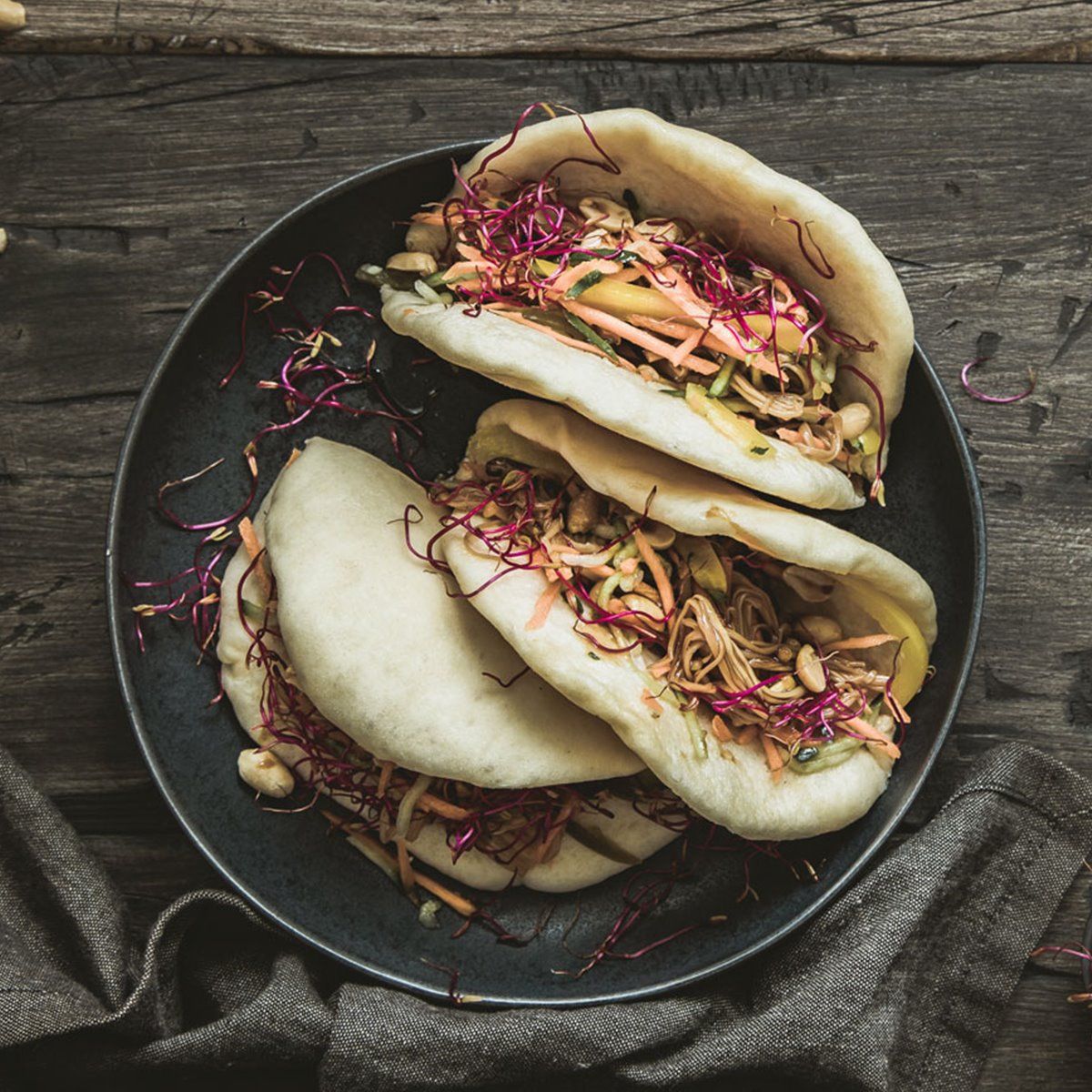 Cómo hacer pan bao forma fácil 👍🏻 y una deliciosa receta para rellenarlo  😋