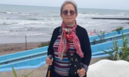 Silvia Mikanoski de Mirensky, quien hablaba por teléfono con su hijo al momento del hecho. Silvia Mikanoski de Mirensky, quien hablaba por teléfono con su hijo al momento del hecho.