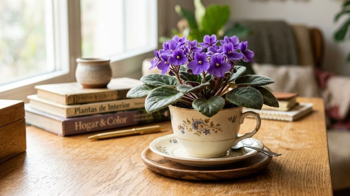 La planta que podés cultivar en una taza.