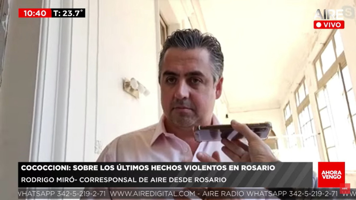 El ministro de Seguridad