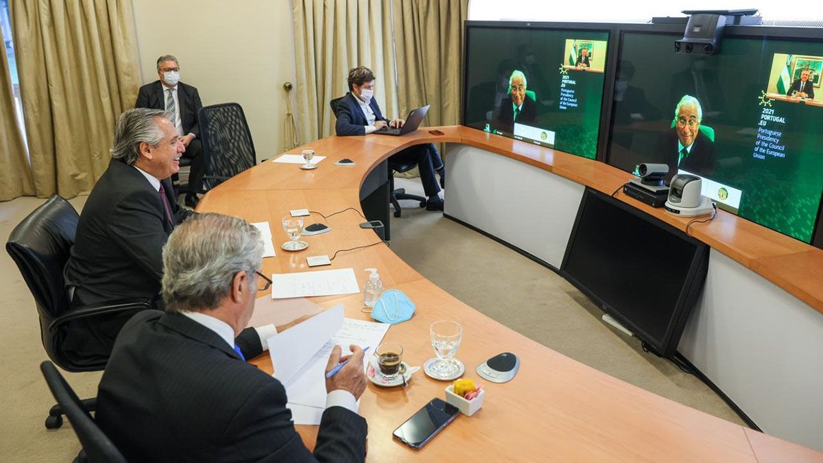 Alberto Fernández habló con el primer ministro portugués sobre el coronavirus y la agenda bilateral